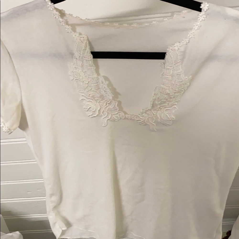 White short sleeve